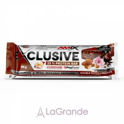 Amix Exclusive Protein Bar Double Dutch Chocolate   