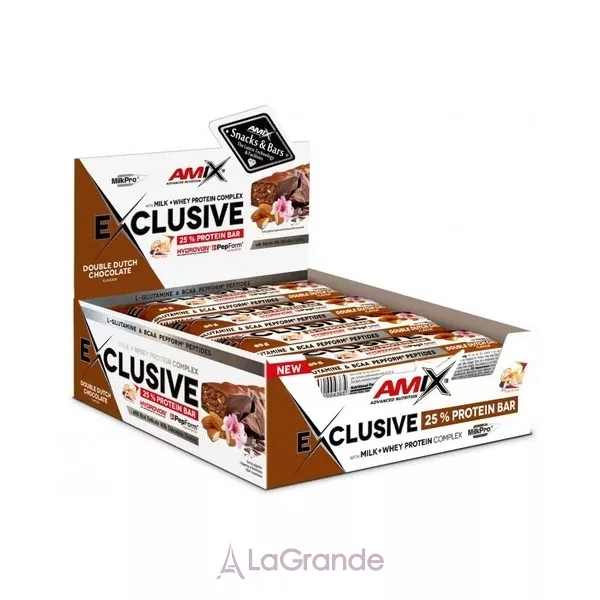 Amix Exclusive Protein Bar Double Dutch Chocolate ����������� �������� 