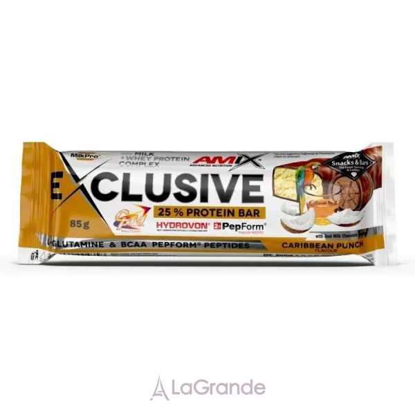 Amix Exclusive Protein Bar Caribbean Punch ����������� �������� 