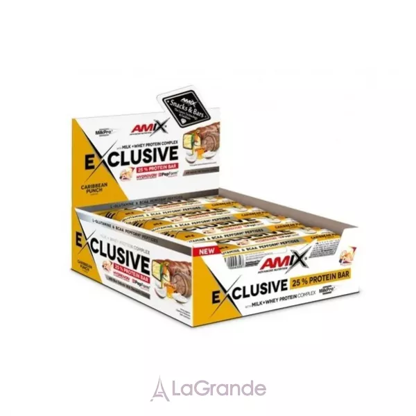 Amix Exclusive Protein Bar Caribbean Punch ����������� �������� 