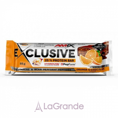 Amix Exclusive Protein Bar Orange & Chocolate   