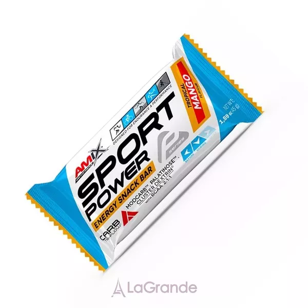 Amix Sport Power Energy Snack Bar Tropical Mango ���������� �������������� �������� 