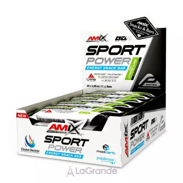 Amix Sport Power Energy Snack Bar Fresh Lemon Lime ���������� �������������� �������� 