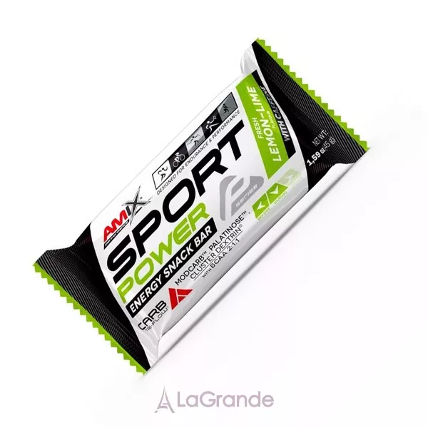 Amix Sport Power Energy Snack Bar Fresh Lemon Lime ���������� �������������� �������� 