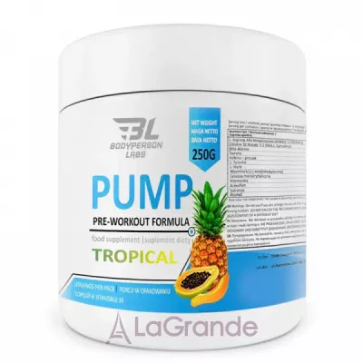 Bodyperson Labs Pre-Workout Formula Tropical   