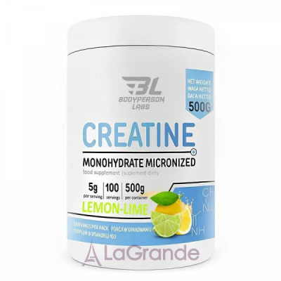 Bodyperson Labs Creatine Monohydrate Lemon Lime   