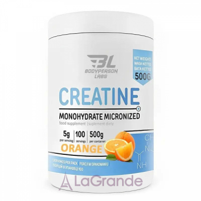 Bodyperson Labs Creatine Monohydrate Orange   