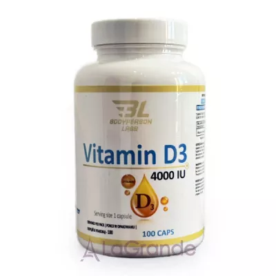 Bodyperson Labs Vitamin D3 4000iu  D3