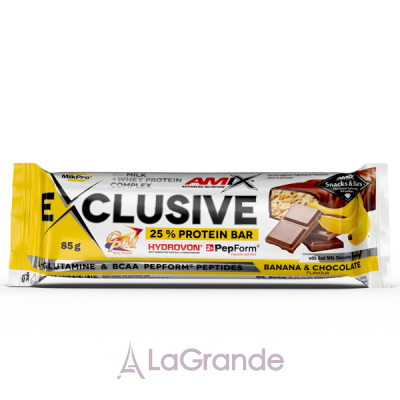 Amix Exclusive Protein Bar Banana & Chocolate   