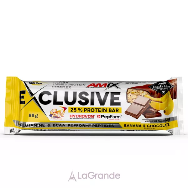 Amix Exclusive Protein Bar Banana & Chocolate ����������� �������� 