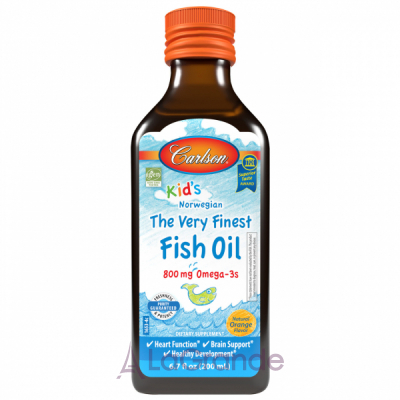 Carlson The Very Finest Fish Oil Kids  