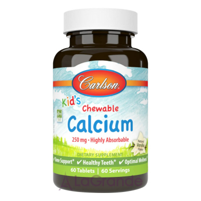 Carlson Kids Chewable Calcium  