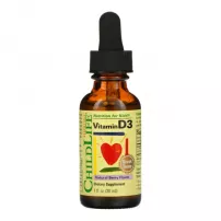 ChildLife Essentials Vitamin D3 Liquid Mixed Berry ³���� D3 � ������ ������