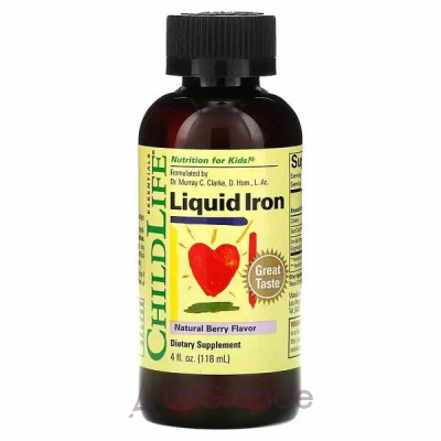 ChildLife Essentials Iron Liquid Berry г       