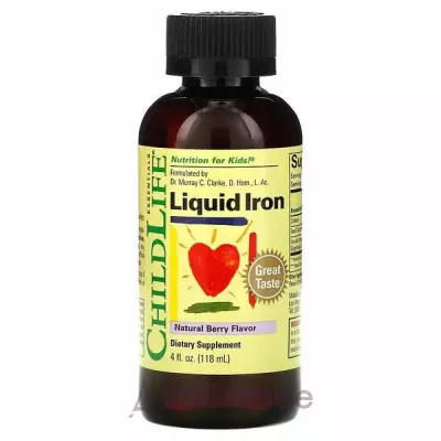 ChildLife Essentials Iron Liquid Berry        