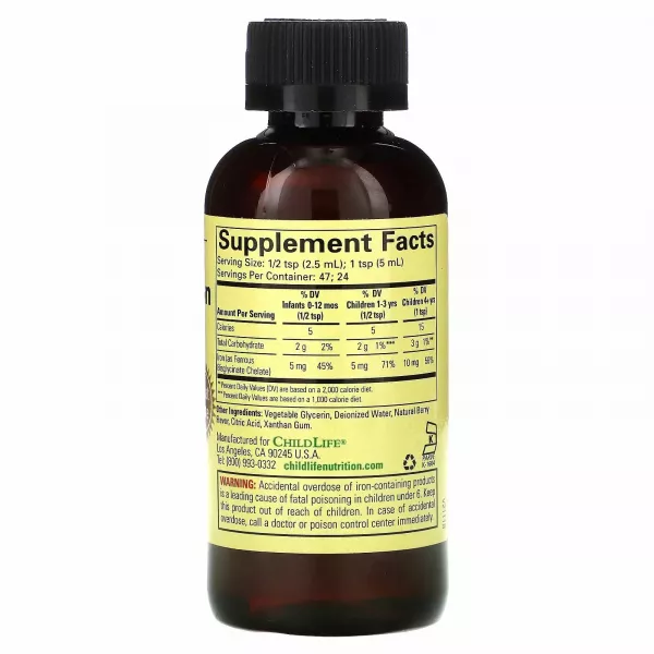 ChildLife Essentials Iron Liquid Berry г��� ����� ��� ���� � ����������� ������ ������