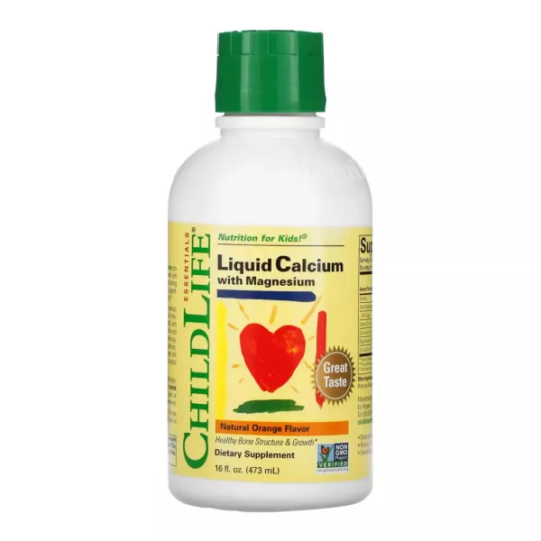 ChildLife Essentials Calcium with Magnesium Liquid Orange ������� �������� ������� � ������ �� ������ ���������
