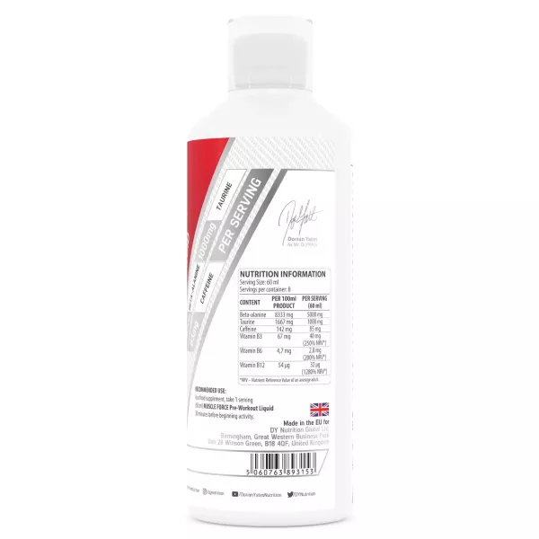 DY Nutrition Muscle Force PWO Liquid ����������������� ��������
