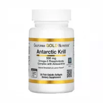 California Gold Nutrition Antarctic Krill 500mg ����� ��������������� ����� - �������� ������������ �� �����-3 � �������������