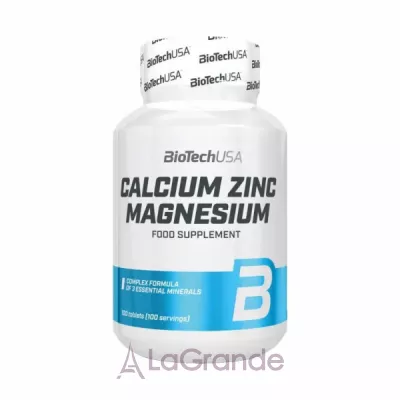 Biotech Calcium Zinc Magnesium  