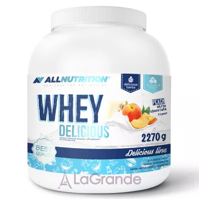 Allnutrition Whey Delicious White Choolate with Peach   