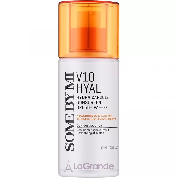 Some By Mi V10 Hyal Hydra Capsule Sunscreen SPF50+ PA++++ �������������� ����