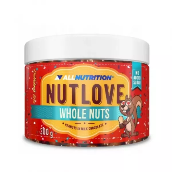 Allnutrition Nut Love Whole Nuts Almonds in White Chocolate and Cinnamon ֳ����� ������� � ����� ������� � �������