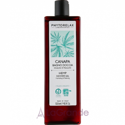 Phytorelax Laboratories Hemp Shower Gel      