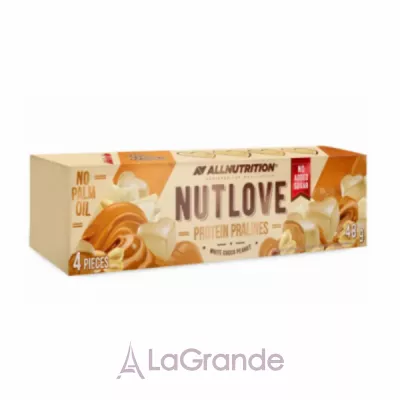 Allnutrition Nut Love 4Pieces White Choco Peanut    