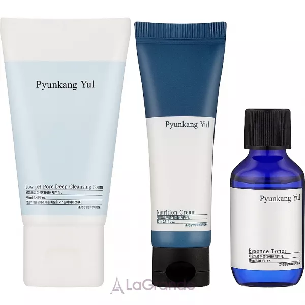 Pyunkang Yul Miniature 3 Type Set 3 Piece Set ���� (foam/40ml + toner/30ml + cr/20ml)