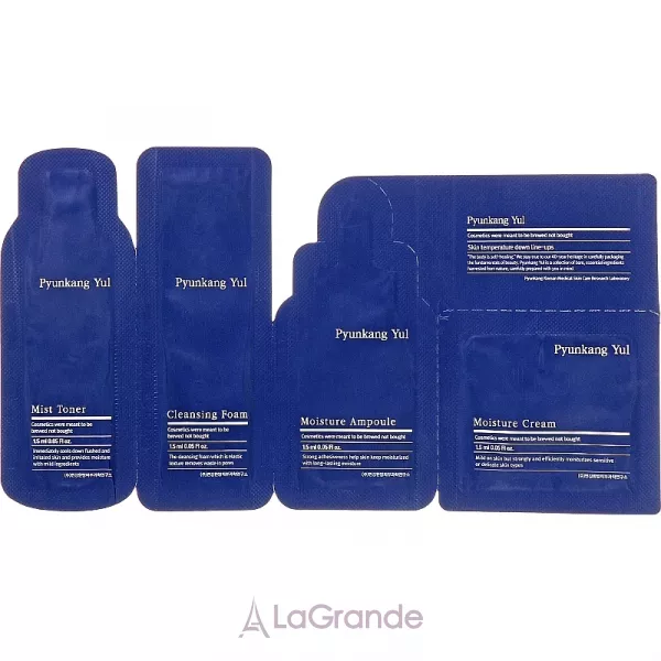 Pyunkang Yul ���� �������� (toner/1.5ml + foam/1.5ml + ampoule/1.5ml + cr/1.5ml)