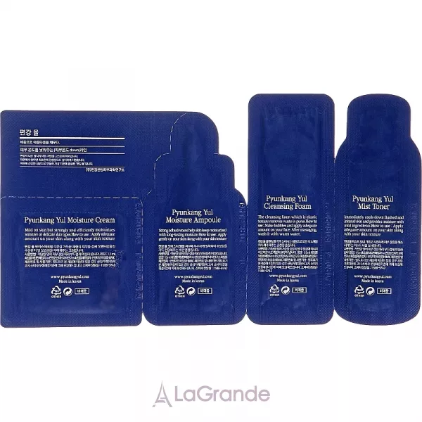 Pyunkang Yul ���� �������� (toner/1.5ml + foam/1.5ml + ampoule/1.5ml + cr/1.5ml)