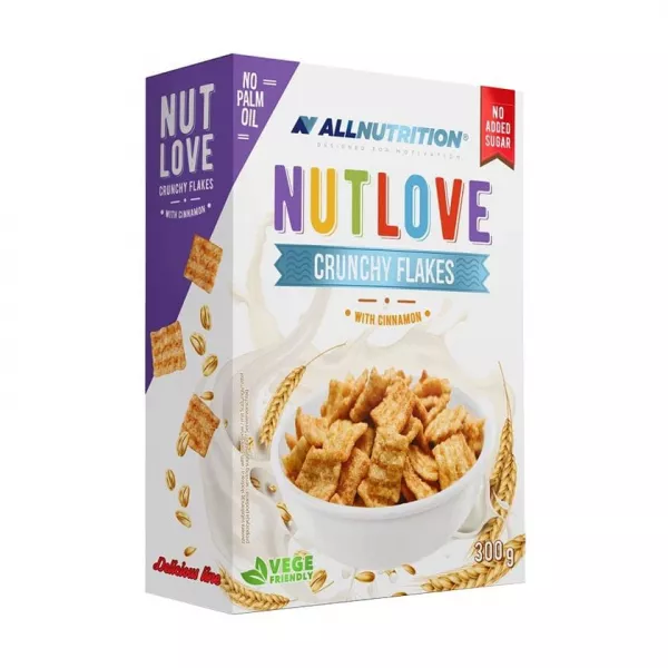 Allnutrition Nut Love Crunchy Flakes white Cinnnamon �������� � �������