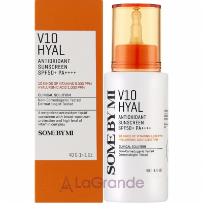 Some By Mi V10 Hyal Antioxidant Sunscreen SPF50+ PA++++    