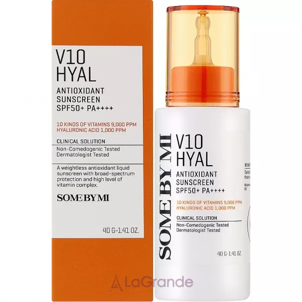 Some By Mi V10 Hyal Antioxidant Sunscreen SPF50+ PA++++ ������������� ���� � ���������������