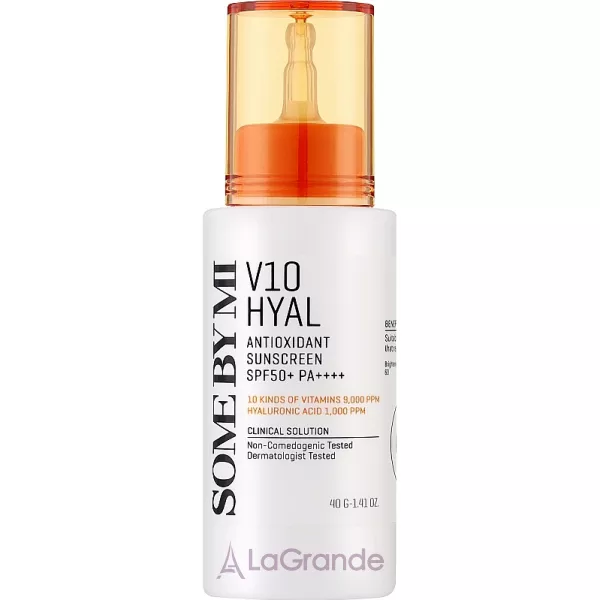 Some By Mi V10 Hyal Antioxidant Sunscreen SPF50+ PA++++ ������������� ���� � ���������������