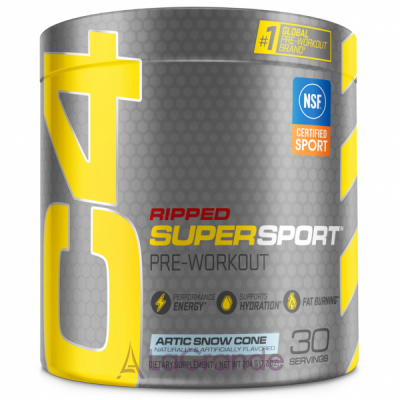 Cellucor C4 Pre-Workout Super Sport Arctic Snow Cone   