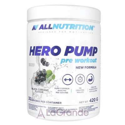 Allnutrition Hero Pump Pre Workout Black Currant      