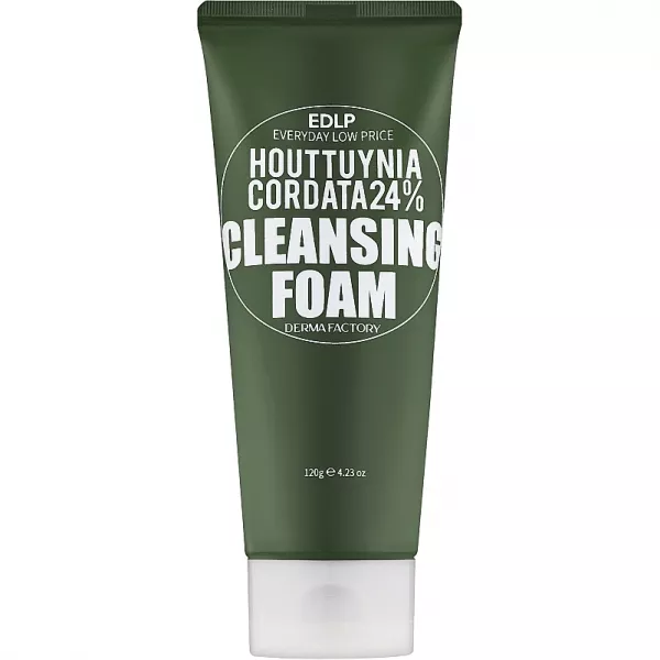Derma Factory Houttuynia Cordata 24% Cleansing Foam ϳ��� ��� �������� ������� � ���������� ����� ����������