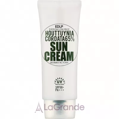 Derma Factory Houttuynia Cordata 65% Sun Cream     