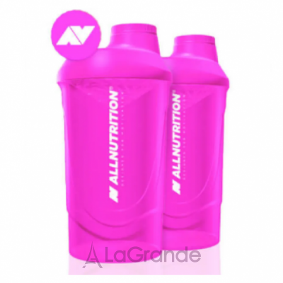 Allnutrition Shaker Super Pink 2LOGO  