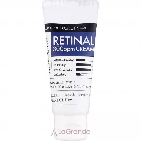 Derma Factory Retinal 300ppm Cream ������������ ���� ��� ������� � ���������