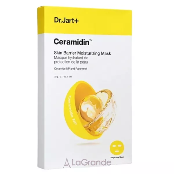 Dr.Jart+ Ceramidin Skin Barier Moisturizing Mask ������������������� �������� ����� ��� ������� � ���������