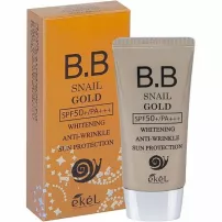 Ekel BB Cream Snail Gold SPF50+ PA+++ �������������� ������������ BB-���� � ��������� �������
