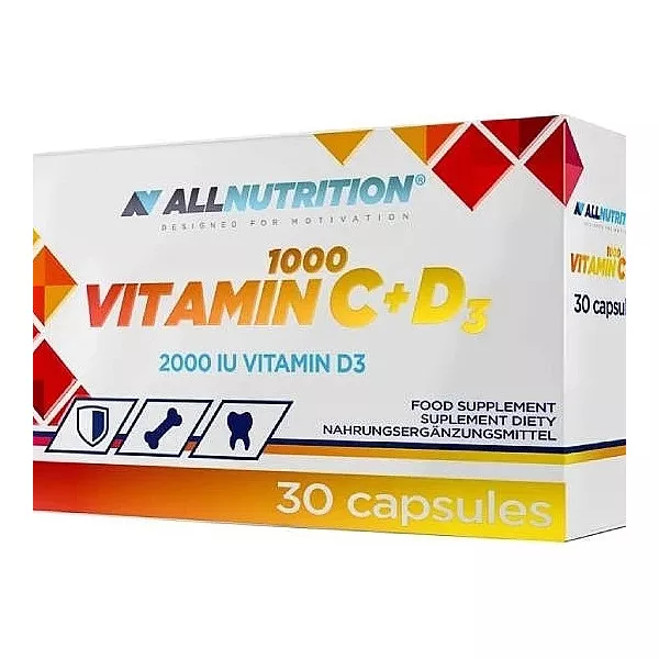 Allnutrition Vitamin C 1000mg + D3 ������� ������� 