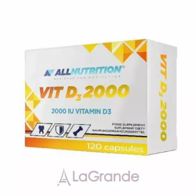 Allnutrition Vitamin D3 2000 ³ D3