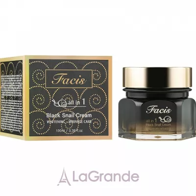 Facis All-In-One Black Snail Cream ³ -    