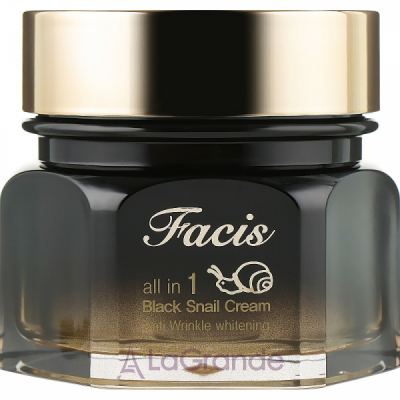 Facis All-In-One Black Snail Cream  -    