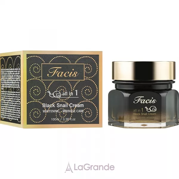 Facis All-In-One Black Snail Cream ³������������� ����-������� � ������� ������� �������