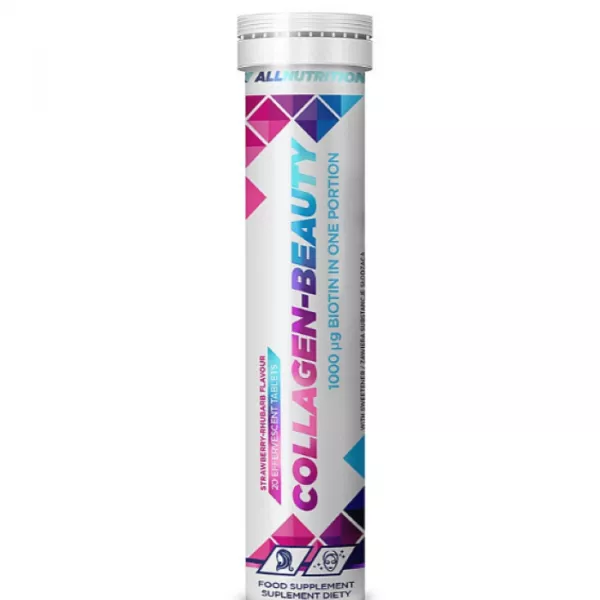 Allnutrition Collagen-Beauty Strawberry-Rhubarb ��������� ������� ������� 